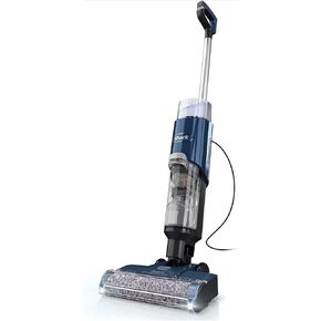 SHARK WD101 HydroVac XL 3-in-1 Vacuum, Mop & Self-Cleaning System for Multi-Surface Cleaning, Perfect Hardwood, Tile, Marble, Area Rug More, Corded, Navy (Renewed)