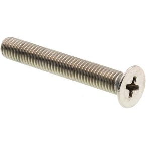 Prime-Line 9121377 Machine Screws, Metric, Flat Head, Phillips Drive, M5-0.8 X 35MM (10 Pack)
