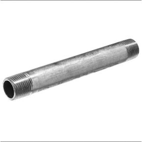 USA SEALING ZUSA-PF-14842 Aluminum Schedule 40 Pipe Nipple Threaded on Both Ends, 2" NPT, 4-1/2" Long