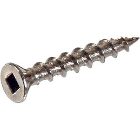 Hillman 47432 Stainless Steel Square Drive Deck Screw, 8 X 2-Inch, 128 pack