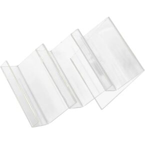Acrylic Wallet Holder Glasses Holder Stand Purse Shelf Display Riser Clear Wallet Display Stand Display Rack Acrylic Display Risers Clear Stand Plastic Handbag Cosmetic