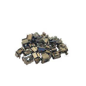 14-20 Snap-on Stainless Steel Cage Nuts 25 Pack - USA Made