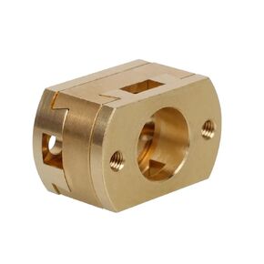18mm Upgrade Brass Z Axis Coupler Oldham Coupling T8 Lead Screw Hotbed Reduced Oscillation Improve Printing Quality for Creality Ender 3 Pro V2 CR-10 S4 S5 CR-10S Pro Z axis 8mm Lead Screw Hotbed…