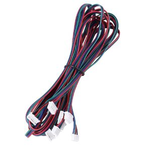 Akozon Motor Connector Cables 5pcs PH2.0-XH2.54 Female to Female Connector Cable for Nema 16 Nema 17 Stepper Motor