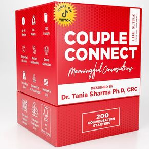 Life Sutra: Couple Connect - ألعاب بطاقات ممتعة للأزواج - لعبة زوجين للتاريخ الليلي | اتصال أعمق بالزواج - 200 موضوع لبدء المحادثة