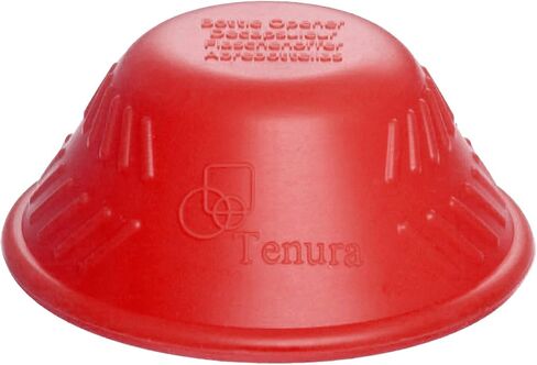 SP Ableware 753700001 Tenura 100 Percent Silicone Bottle Opener, Red, 2.5" Diameter in Saudi Arabia