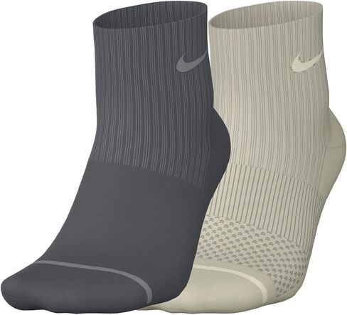 جوارب Nike EVERYDAY مكونة من قطعتين من مزيج الصوف المبطن للكاحل YTH 5Y - 7Y للنساء 6-10 للرجال 6-8 in Saudi Arabia