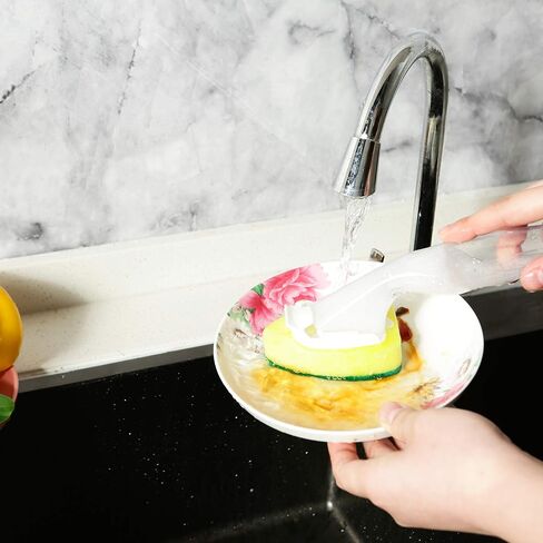 Dishwand Refill Sink Clean Sponge Brush Refill Replacement Heads Non-Scratch Kitchen Dish Scrubber Pads in Saudi Arabia
