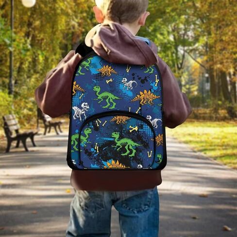 Cartoon School Bus Print Boys Girls Backpack Small Kids Backpack with Adjustable Shoulder Straps Cute Casual School Bookbag for Preschool Kindergarten Student in Saudi Arabia