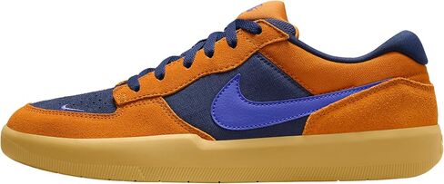 Nike SB Force 58 Skate Shoes (DV5477-800, Monarch/Midnight Navy/Gum Light Brown) Size 9.5 in Saudi Arabia