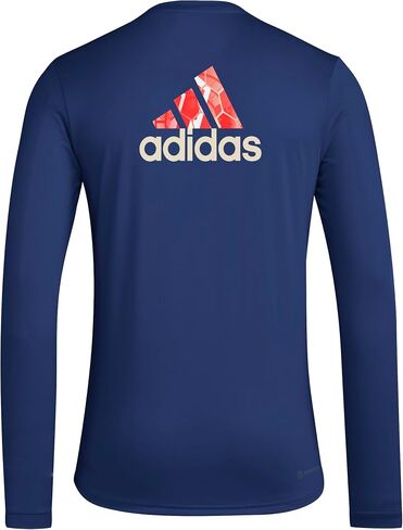adidas Men's New England Revolution Long Sleeve Pre-Game T-Shirt in Saudi Arabia