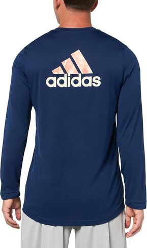 adidas Men's New England Revolution Long Sleeve Pre-Game T-Shirt in Saudi Arabia