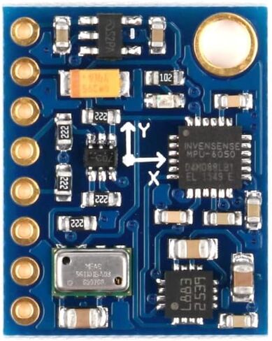 2Pcs GY-86 10DOF MS5611 HMC5883L MPU6050 Module MWC Flight Control Sensor Module Acceleration Magnetic Field Pressure Sensor Module in Saudi Arabia