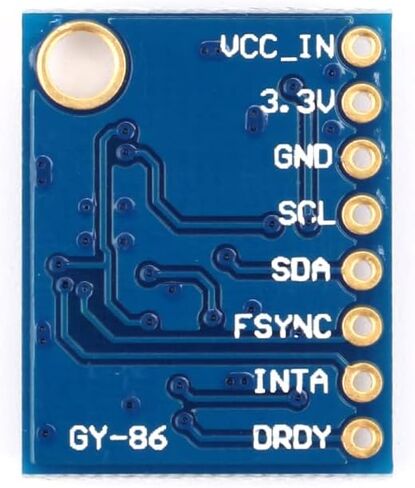 2Pcs GY-86 10DOF MS5611 HMC5883L MPU6050 Module MWC Flight Control Sensor Module Acceleration Magnetic Field Pressure Sensor Module in Saudi Arabia
