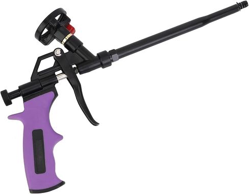 Spray Foam Gun Expanding Foam Gun Less Cleaner, Updated Teflon Pro Foam Dispensing Gun, Insulating Foam Sealant Sprayer, Pu Foaming Applicator for Caulking and Insulation in Saudi Arabia