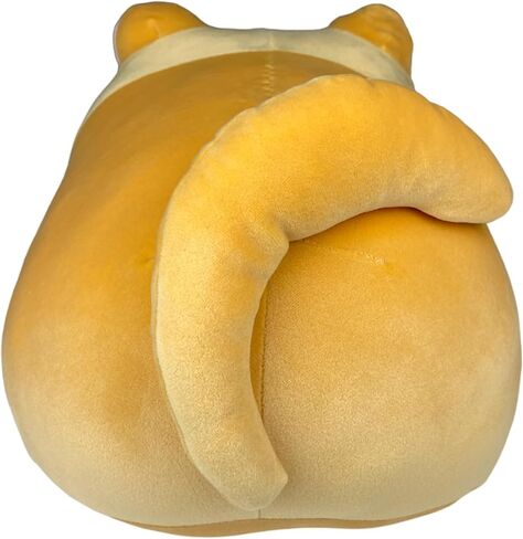 Pineapple Cat Plush Toy, Orange Cat Stuffed Animal Pillow, Cute Soft Cat Plushie Kitten Squishy Stuffy - 10 Inch in Saudi Arabia