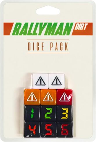 Holy Grail Games Rallyman: Dirt - Dice Based Racing Game, Ages 14+, 1-6 Players in Kuwait