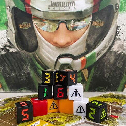 Holy Grail Games Rallyman: Dirt - Dice Based Racing Game, Ages 14+, 1-6 Players in Kuwait