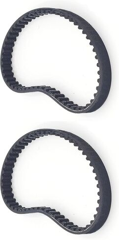 حزام توقيت 189-3M - 63 سنًا، حزام مطاطي أسود مسنن، حزام محرك مسنن 0.236 بوصة/6 مم، مناسب للمكانس الكهربائية والمزيد، عبوة من قطعتين in Kuwait