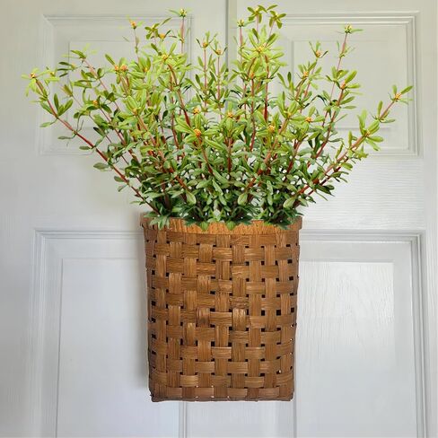 2PCS Artificial Plants for Outdoors, Artificial Rosemary Flowers Real Touch Faux Flowers UV Resistant No Fade Faux Plastic Greenery for Box Porch Home Vase Cemetry in Saudi Arabia