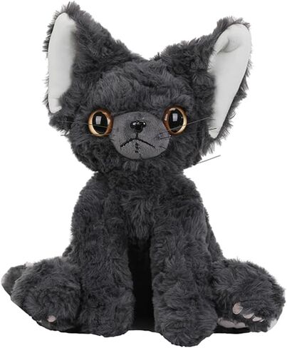 Cat Plush Toy Pillow, plushies for Teens, Black Cute Cat Plush Toy, Boys Girls Kids Gift,Kawaii cat Plush (15.7in/40cm) in Saudi Arabia