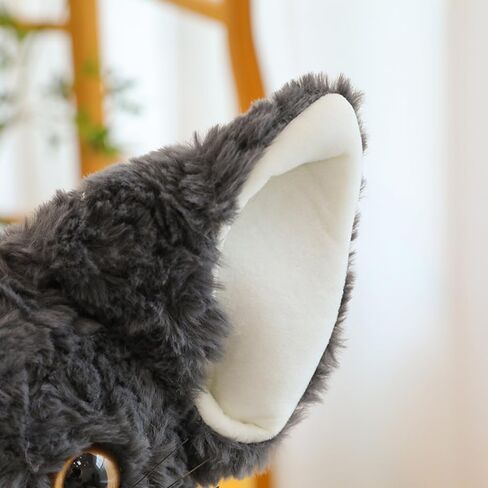 Cat Plush Toy Pillow, plushies for Teens, Black Cute Cat Plush Toy, Boys Girls Kids Gift,Kawaii cat Plush (15.7in/40cm) in Saudi Arabia