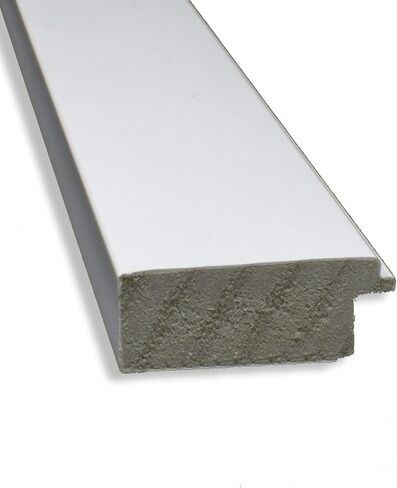 Amanti Art Custom Mirror, Vanity White Narrow Bathroom Mirror, Wall Mirror or Bathroom Vanity Mirror Over Sink (31.5 x 37.5 in.) Non-Beveled Mirror, White Mirror, Casual Mirror from WI, USA in Saudi Arabia