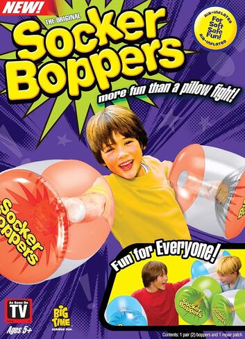 Socker Boppers Inflatable Boxing Pillows - One Pair Boppers in Kuwait