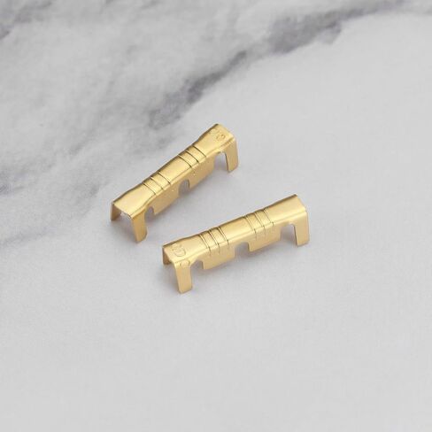 eMagTech 200Pcs Brass Crimp Electrical Connector Wire U-Shaped Terminal, U-Shaped Brass Crimp Terminal Connectors Suitable for Lines 0.5-1.5mm² in Saudi Arabia