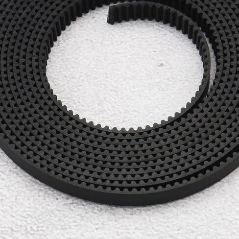 Create idea Open 2GT Timing Belt 2 Meters Compatible with Ender 3 / Ender 3 V2 / Ender 3 Pro/Ender 5 Series 3D Printer Pitch 2mm Width 6mm with 4PCS Brass Sleeves in Saudi Arabia