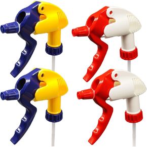 4Pcs Spray Bottles Nozzles Adjustment Replacement Spray Bottle Nozzle,Spray Bottle Tops Replacement Heavy Duty Misting Spray Bottle Nozzle for Cleaning