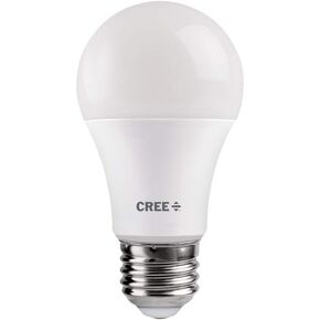 Cree Lighting TA19-04530MDFH25-12DE26-1-12 6-1-12 A19 40W لمبة LED مكافئة (خافتة) 460 لومن أبيض ساطع 3000K، (عبوة من قطعتين) in Kuwait