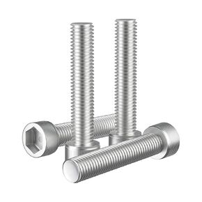 5/16-18 x 3/4" Socket Head Cap Screws Bolts, Allen Socket Drive, Stainless Steel 18-8 (304), Full Thread, 25 PCS