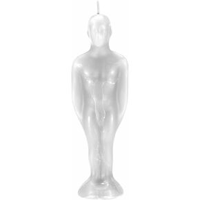 White Male Figure Image Candle (Healing/Peaceful Home)
