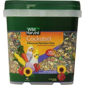 Wild Harvest Cockatiel Advanced Nutrition Diet, 8 Pound