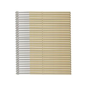 Pogo Pin PCB 1Mm Pogo Pins 1Mm 100X P50 J1 P50 B1 P75 B1 P75 E2 P100 E2 Spring Test Probe Round Pogo Pin Tools