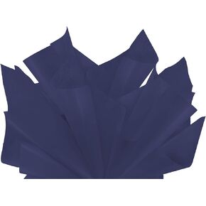 Flexicore Packaging Navy Blue Gift Wrap Tissue Paper Size: 15 Inch X 20 Inch | Count: 100 Sheets | Color: Navy Blue