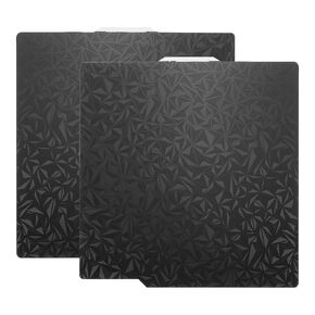 uxcell 3D Printer PEO PEI Build Plate Removable Platforms, Spring Steel Plate Flexible Sheet 257mm x 257mm,Pure Color PEO+ PEI