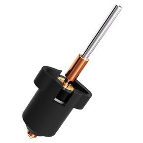UniTak3D K1C Hotend with Ceramic Heating Block and Hardened Steel Integrated Quick Swap Nozzle Kit Support High Flow Printing and 300℃ High Temp Compatible with Creality K1C 3D Printer-NOT for K1
