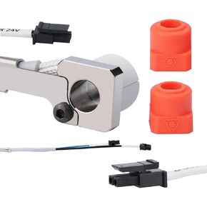 POLISI3D 24V CHC Smooth Bore Ceramic HeaterCore Heatblock Kit High Temperature Resistance up to 320°C Compatible with RapidChange REVO Hotend or Extruder 3D Printer (PT1000)
