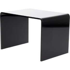 Plymor Black Acrylic Rectangular Display Riser, 6 inch Height x 9 inch Width x 6 inch Depth (1/4 inch Thick)