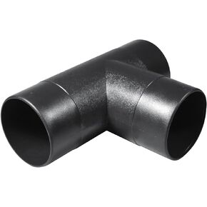 POWERTEC 70180 2-1/2-Inch T-Fitting, Black