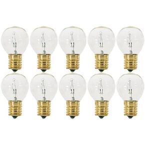 KOR S11/N - Clear (E17) Intermediate Base Hi-Intensity Light Bulbs (40)