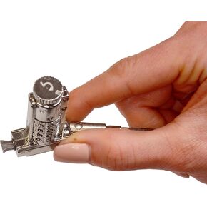 TZ07TNR Compact Non Resettable Combination Wedge Lock by Noble Locks