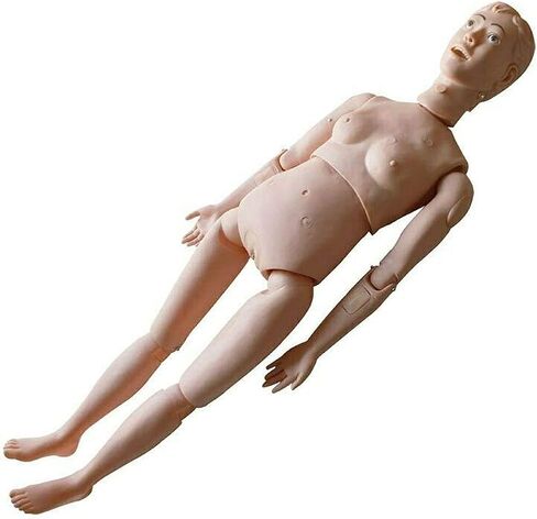 INTBUYING Education Teaching Model Demonstration Manikin Patient Care Human Manikin Woman Nursing Training Model Manikin Model at School of Nursing in Saudi Arabia