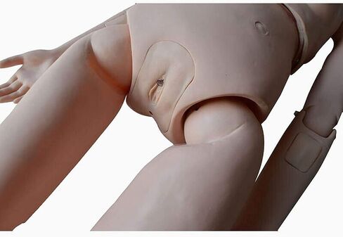 INTBUYING Education Teaching Model Demonstration Manikin Patient Care Human Manikin Woman Nursing Training Model Manikin Model at School of Nursing in Saudi Arabia
