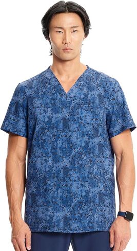 Infinity Cherokee Men Scrubs Top V-Neck CK920 in Saudi Arabia