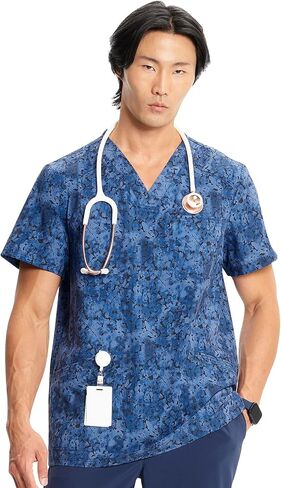 Infinity Cherokee Men Scrubs Top V-Neck CK920 in Saudi Arabia