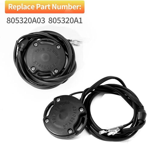 طقم مفاتيح حد مرسل إمالة مرسل الطاقة من Stern Drive، بديل لـ MerCruiser MC-I، R، MR، Alpha One، Alpha One Gen II وBravo Stern Drives 805320A03 805320A1، استبدل Sierra 18-7633 in Saudi Arabia