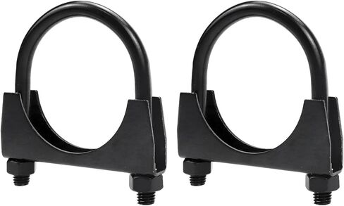 Antrader Antenna Mount Clamp U-Bolt,U-Bolt Clamp,2Pcs Stainless Steel Antenna Mount Clamp U-Bolt Antenna Mast Clamp V Jaw Block With U Bolts,3 Inch U Bolt Clamp in Saudi Arabia